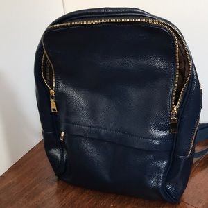 Commuter navy backpack, brand new